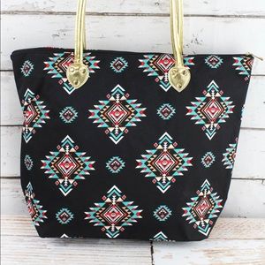 Extra Large Southwestern Design Tote